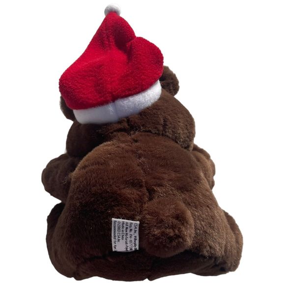 Vtg A&W Rooty Root Beer Bear Plush Christmas Santa Holiday Stuffed 2003 - Picture 7 of 11